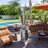 Hiland Outdoor Patio Heater in Stainless Steel+H152 HLDS01-BST